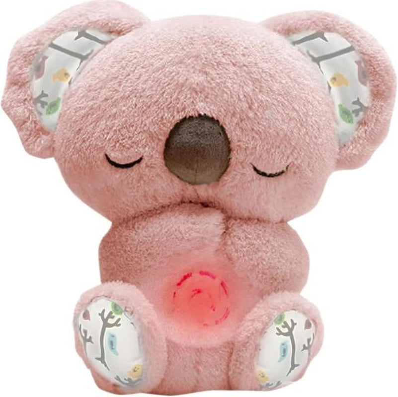 Anxiety Relief Plush Animal Breathing Doll Relief Plush Animal Baby Sound Machine ,With Music Lights and Rhythmic Breathing Movements