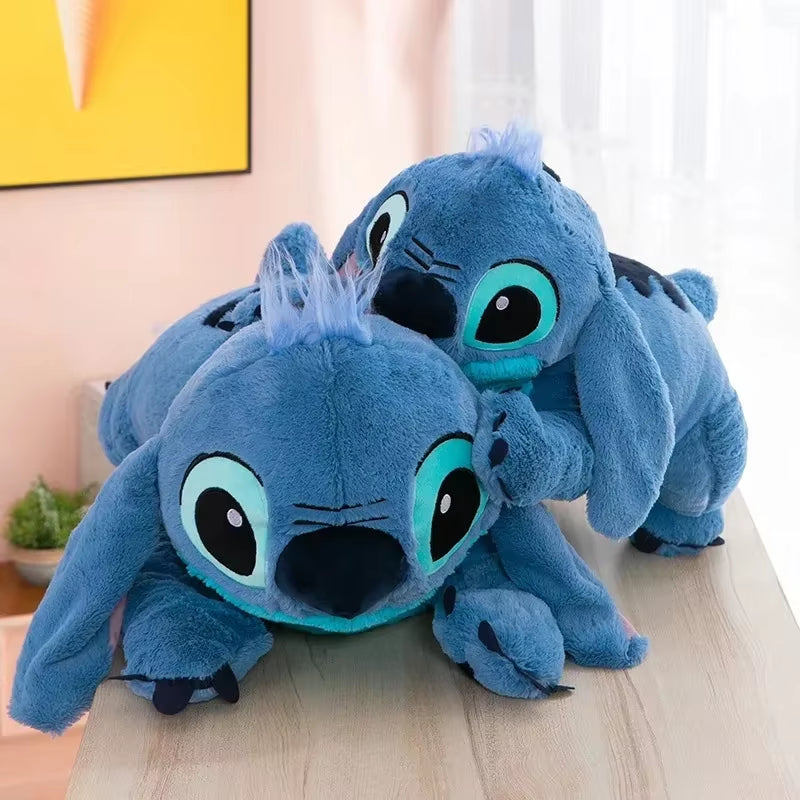 Stitch Plush Long Pillow